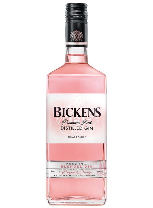 Bickens Premium Pink Distilled Gin 0.7l