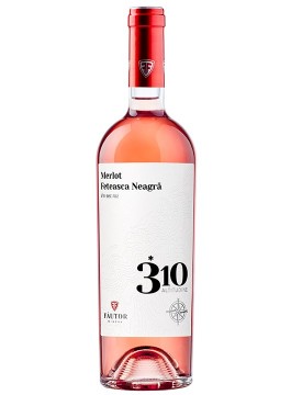 Fautor 310 Altitudine Merlot & Feteasca Neagra - Vin rose sec 0.75l