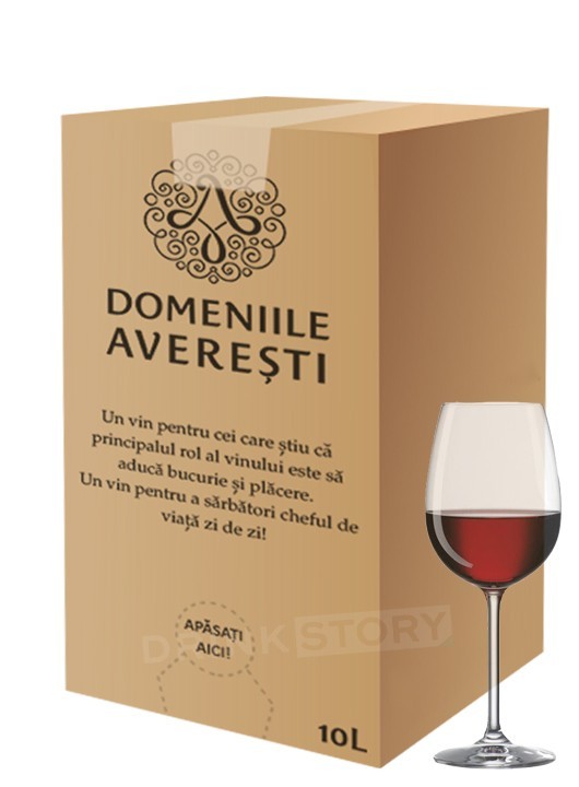 Domeniile Averesti Feteasca Neagra sec Bag in Box 10L