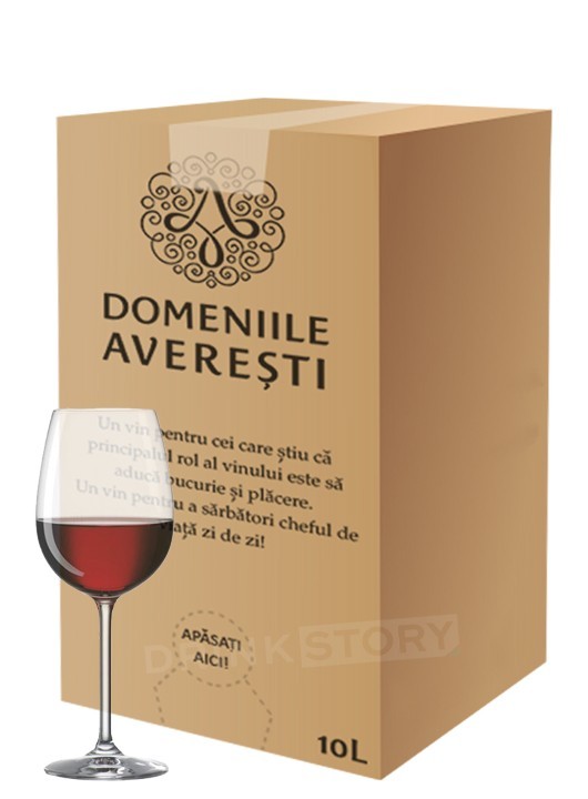 Domeniile Averesti Feteasca Neagra demisec Bag in Box 10L