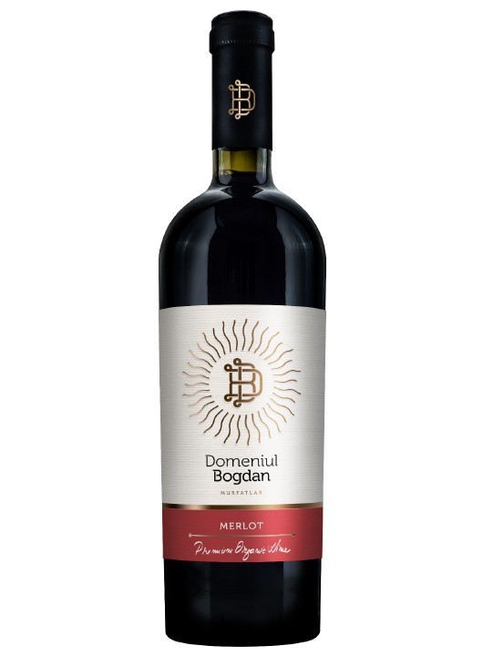 Domeniul Bogdan Organic Merlot sec 0.75L