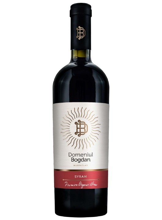 Domeniul Bogdan Organic Syrah sec 0.75L