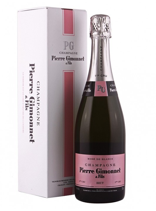 Champagne Pierre Gimonnet Rose de Blancs Brut 1er Cru 0.75L