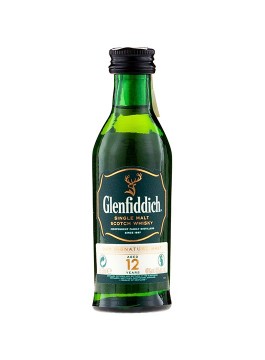 Glenfiddich 12 ani Miniatura