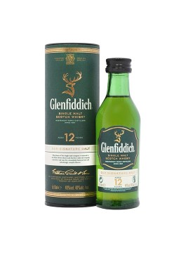 Glenfiddich 12 ani Miniatura