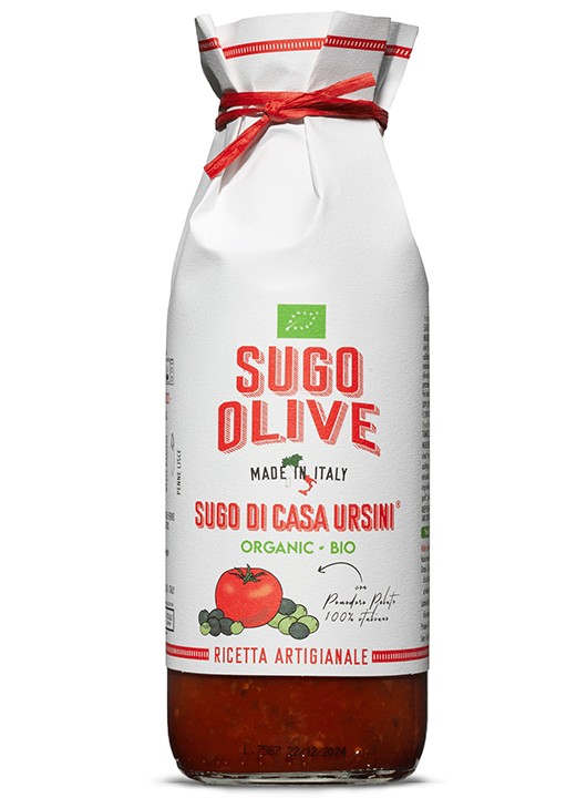 Ursini Sos pentru paste cu masline organic 500g