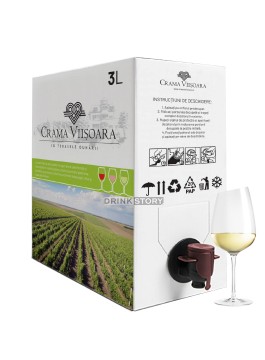 Crama Viisoara Chardonnay sec Bag in Box 3L