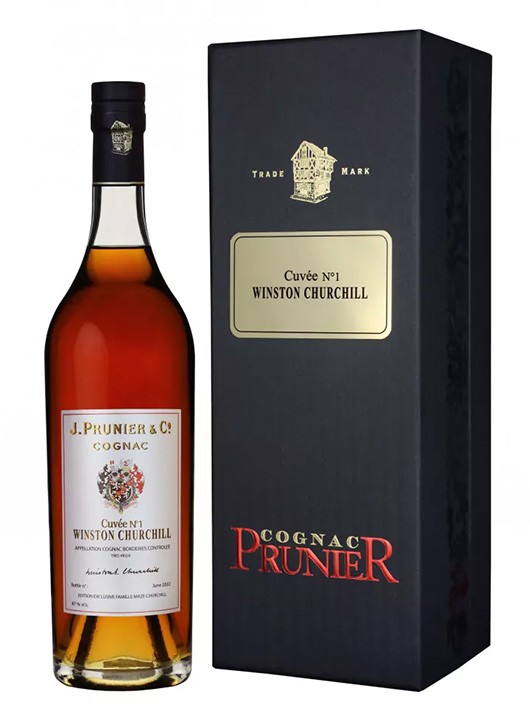 Prunier Cuvee Winston Churchill Cognac 47% 0.7L