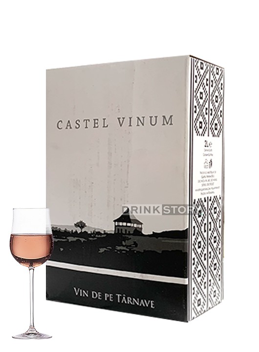 Castel Vinum Rose DOC Tarnave-Tarnaveni Bag in Box 2L