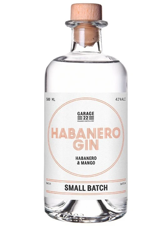 Garage 22 Habanero & Mango Gin 42% 0.5l Garage 22 Habanero & Mango Gin 42% 0.5l