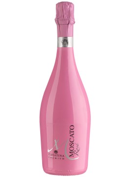 Cavatina Premium Moscato Rose dulce 7% 0.75L
