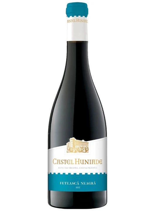 Cramele Recas Castel Huniade Feteasca Neagra - Vin rosu sec 0.75L