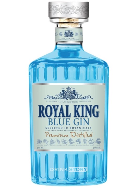 Royal King Blue Gin 40% 0.5L Royal King Blue Gin 40% 0.5L